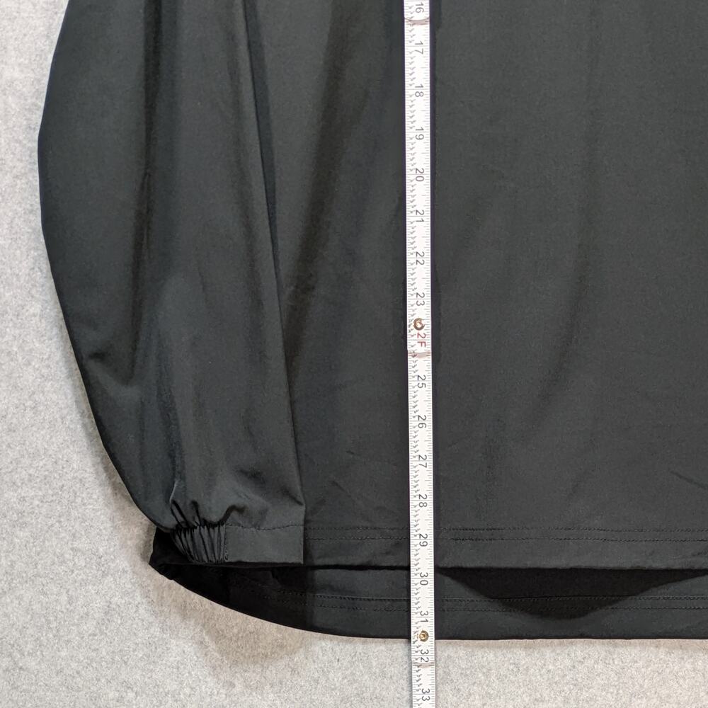 Adidas Men’s M Black Lightweight Windbreaker Jacket Athletic Running Sport - Picture 6 of 14